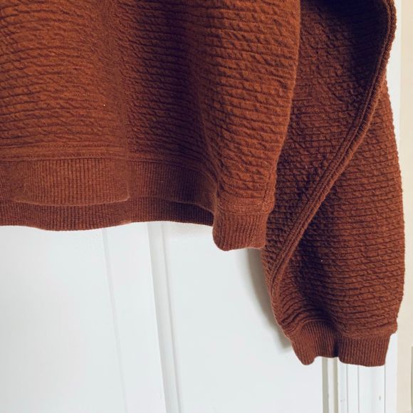 Lululemon Peaceful Moments Mock Turtleneck Pullover Sweater - Copper | Size L/XL - Picture 9 of 12